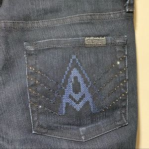 7 For All Mankind A Pocket Jeans sz 28